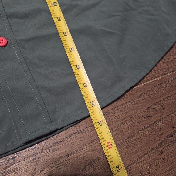 Duck Camp Lightweight Hunting Shirt Long Sleeve LS201 Green Size Large New - Picture 9 of 9